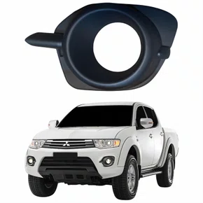 Grade Parachoque Mitsubishi L200 Triton 2011 Até 2016 Lado Esquerdo Motorista