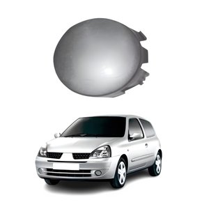 Grade Parachoque Renault Clio 2003 Até 2006 Sem Furo Lado Esquerdo Motorista