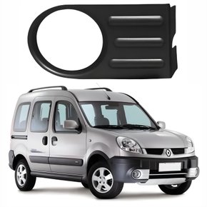 Grade Parachoque Renault Kangoo 2008 Até 2012 Com Furo Lado Direito Passageiro
