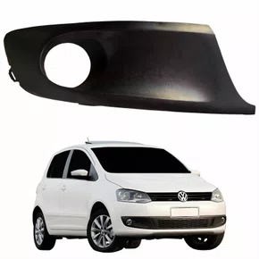 Grade Parachoque Vw Fox 2011 2012 2013 2014 Com Furo Lado Direito Passageiro