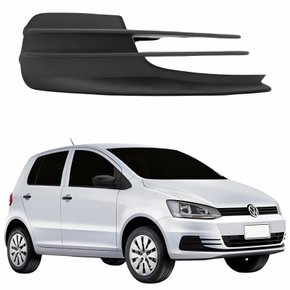 Grade Parachoque Vw Fox 2015 Até 2019 Sem Furo Lado Direito Passageiro