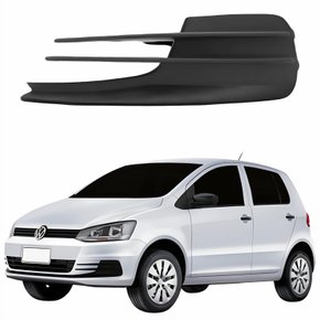 Grade Parachoque Vw Fox 2015 Até 2019 Sem Furo Lado Esquerdo Motorista