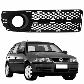 Grade Parachoque Vw Gol G3 2003 2004 2005 Com Furo Fase 2 Lado Direito Passageiro