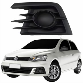 Grade Parachoque Vw Gol G7 2016 2017 2018 Sem Furo Lado Esquerdo Motorista