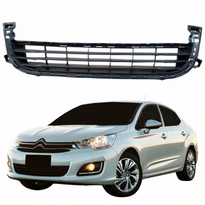 Grade Radiador Citroen C4 Lounge 2014 2015 2016 2017 Sem Friso