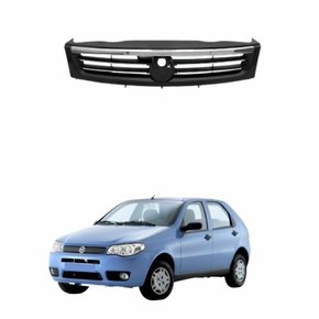 Grade Radiador Fiat Palio 2013 2014 2015 2016 2017 com Friso Cromado