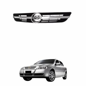 Grade Radiador Gm Astra 2003 até 2012 com Friso Cromado