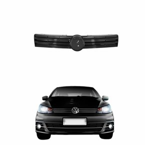 Grade Radiador Vw Gol G7 2016 2017 2018 Texturizada