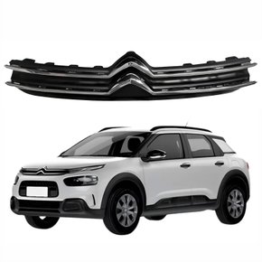 Grade Radiador Citroen C4 Cactus 2019 Até 2024 Com Friso Cromado