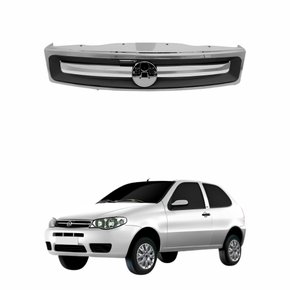 Grade Radiador Fiat Palio 2010 2011 2012 Com Friso Cromado