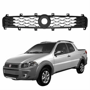 Grade Radiador Fiat Strada Working 2014 Até 2019
