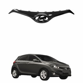 Grade Radiador Hyundai HB20 2012 Até 2015 Black Piano