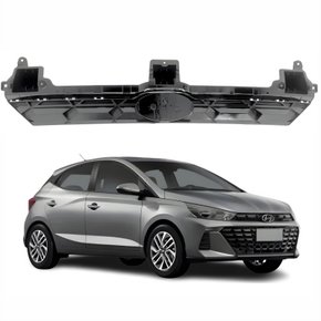 Grade Radiador Hyundai Hb20 2023 2024 Preto Texturizado