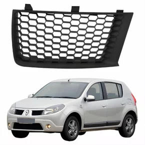 Grade Radiador Renault Sandero 2008 2009 2010 2011 Lado Esquerdo Motorista
