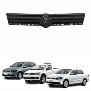 Grade Radiador Vw Gol Voyage Saveiro G6 2012 Até 2016 Texturizada