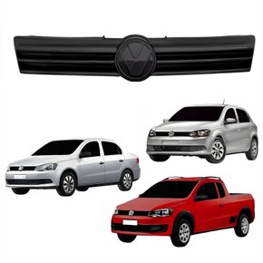 Grade Radiador Vw Gol Voyage Saveiro G6 2013 Até 2016 Black Piano
