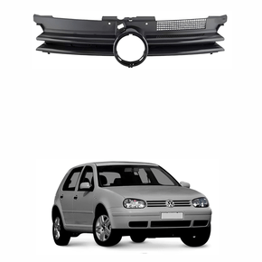 Grade Radiador Vw Golf 1999 até 2007 com Friso Cromado