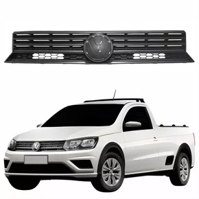 Grade Radiador Vw Saveiro G7 2016 Até 2020 Texturizada