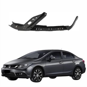 Guia Farol Honda Civic 2012 2013 2014 2015 2016 Lado Esquerdo Motorista