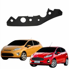 Guia Parachoque Ford New Fiesta 2011 Até 2018 Lado Esquerdo Motorista
