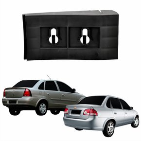 Guia Traseiro Parachoque Gm Corsa Sedan 1996 Até 2010 Lado Direito Passageiro