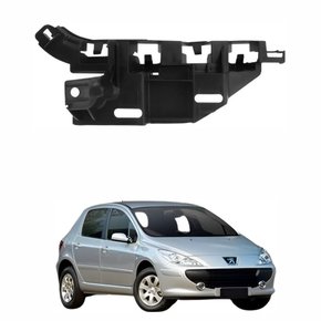 Guia Parachoque Peugeot 307 2007 até 2013 Lado Direito Passageiro