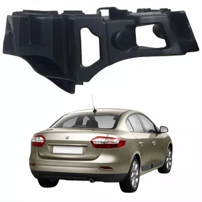 Guia Parachoque Traseiro Renault Fluence 2011 2012 2013 2014 Lado Direito Passageiro