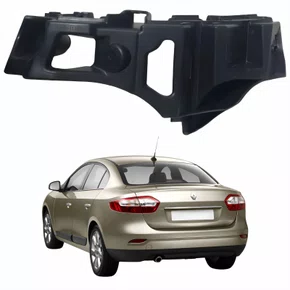 Guia Parachoque Traseiro Renault Fluence 2011 2012 2013 2014 Lado Esquerdo Motorista