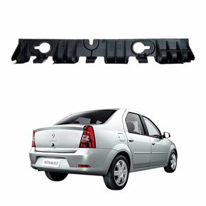 Guia Parachoque Renault Logan 2007 2008 2009 2010 Traseiro Lado Direito Passageiro