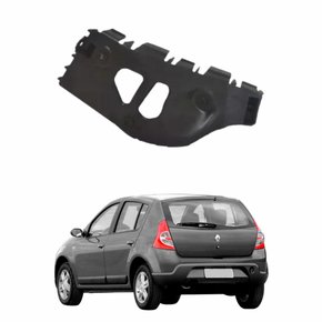 Guia Parachoque Renault Sandero 2008 2009 2010 2011 2012 2013 2014 Traseiro Lado Esquerdo Motorista