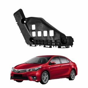 Guia Parachoque Toyota Corolla 2018 2019 Lado Esquerdo Motorista