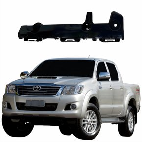 Guia Parachoque Toyota Hilux Srv 2012 2013 2014 2015 Lado Esquerdo Motorista