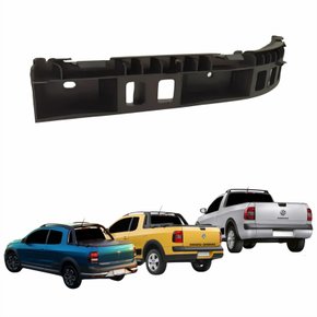 Guia Parachoque Traseiro Vw Saveiro G5 2009 Até 2012 G6 2013 Até 2016 G7 2017 Até 2020 Lado Esquerdo Motorista