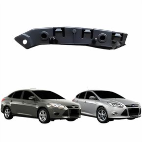 Guia Parachoque Dianteiro Ford Focus Hatch Sedan 2013 Até 2015 Lado Direito Passageiro