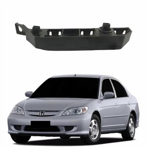 Guia Parachoque Dianteiro Honda Civic 2003 2004 2005 2006 Lado Esquerdo Motorista