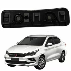 Guia Parachoque Fiat Cronos 2017 Até 2022 Lado Esquerdo Motorista