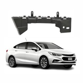 Guia Parachoque Gm Cruze 2017 Até 2020 Lado Direito Passageiro