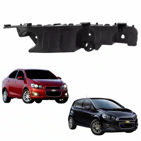 Guia Parachoque Gm Sonic Hatch Sedan 2012 Até 2016 Lado Direito Passageiro