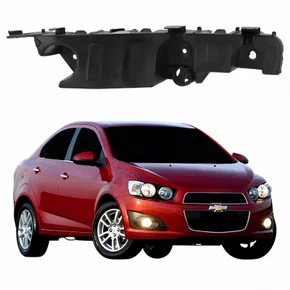 Guia Parachoque Gm Sonic Sedan 2012 Até 2016 Lado Direito Passageiro