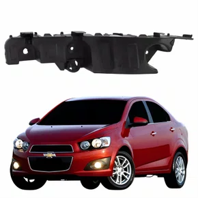 Guia Parachoque Gm Sonic Sedan 2012 Até 2016 Lado Esquerdo Motorista