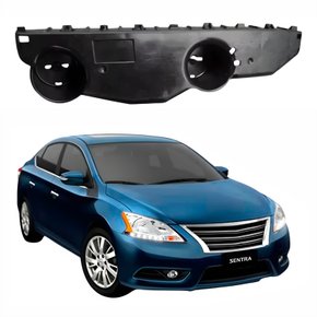Guia Parachoque Nissan Sentra 2014 Até 2016 Lado Direito Passageiro