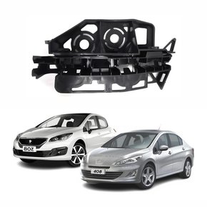 Guia Parachoque Peugeot 308 408 2011 Até 2014 Lado Esquerdo Motorista