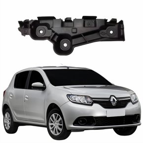 Guia Parachoque Renault Sandero 2014 Até 2019 Lado Direito Passageiro