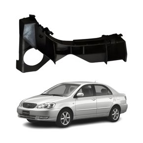 Guia Parachoque Toyota Corolla 2003 Até 2008 Lado Esquerdo Motorista