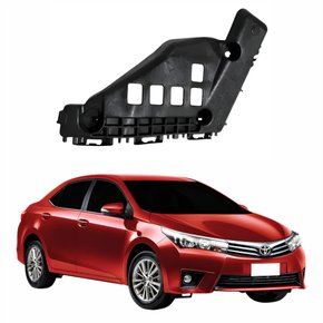 Guia Parachoque Toyota Corolla 2015 2016 2017 Lado Direito Passageiro