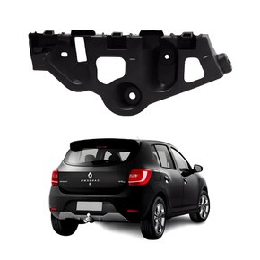 Guia Parachoque Traseiro Renault Sandero 2014 Até 2020 Lado Direito Passageiro