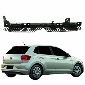 Guia Parachoque Traseiro Vw Polo 2017 Até 2023 Central