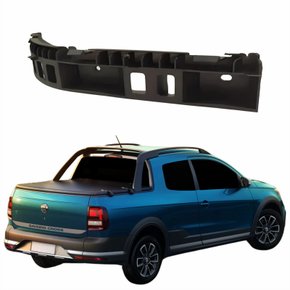 Guia Parachoque Traseiro Vw Saveiro G7 2017 2018 2019 2020 Lado Direito Passageiro