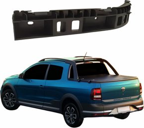 Guia Parachoque Traseiro Vw Saveiro G7 2017 2018 2019 2020 Lado Esquerdo Motorista