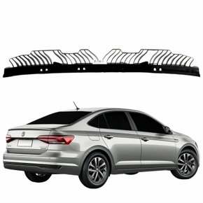 Guia Parachoque Traseiro Vw Virtus 2017 Até 2023 Central